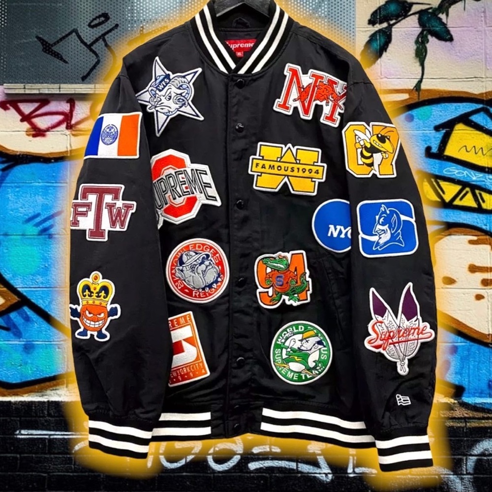 Supreme 07 Ncaa Varsity Jacket - image 2
